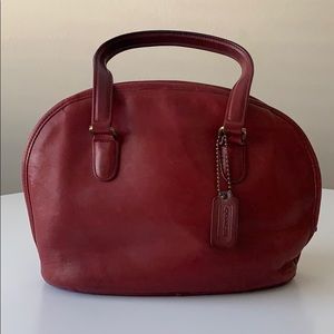 Vintage Coach Bowler Bag